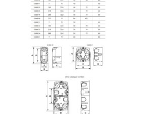 Конзола LEGRAND Batibox за гипскартон 2хФ67 (4/5M) x40mm